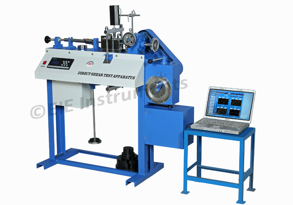 DIRECT SHEAR APPARATUS-MOTORIZED-SINGLE SPEED-ELECTRONIC DIGITAL
